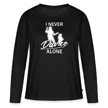 Mom Mutter Mutter Tanz Mutter - Frauen Premium Bio Langarmshirt - Schwarz - Vorne - Julia (174cm)