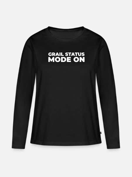 Sneakers Sneaker Head Mode activé - T-shirt manches longues Premium bio Femme - noir