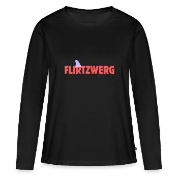 Flirt Nain Costume Nain Costume Nain - T-shirt manches longues Premium bio Femme - noir - Devant - Julia (174cm)