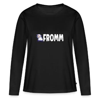 Lammfromm - Vous êtes innocent. TOUJOURS! - T-shirt manches longues Premium bio Femme - noir - Devant - Julia (174cm)
