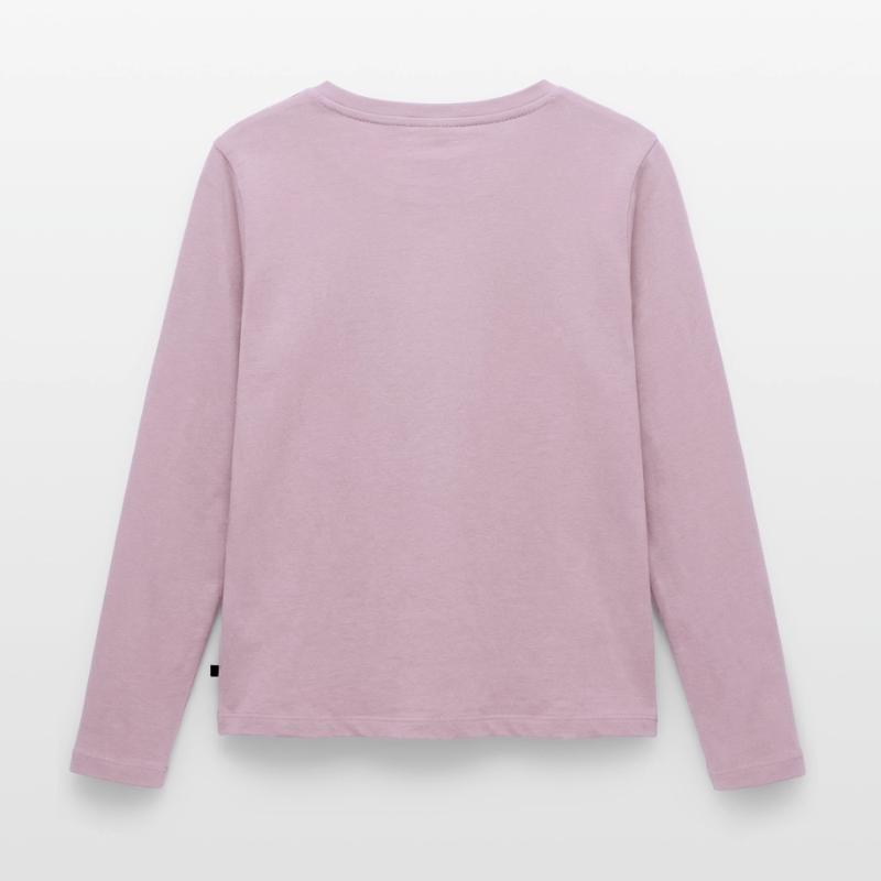 Nonbinary | Non-Binary Pride Barcode Flag Women's Premium Organic Long Sleeve Shirt