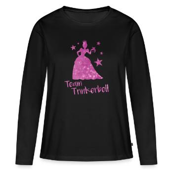 Bride To Be Braut Hochzeit JGA Junggesellinnen - Frauen Premium Bio Langarmshirt - Schwarz - Vorne - Julia (174cm)