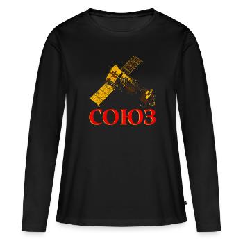 Soyuz spacecraft Soviet Union - Women's Premium Organic Long Sleeve Shirt - black - Front - Julia (174cm)