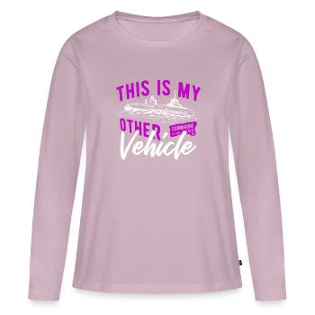 submarine - Women's Premium Organic Long Sleeve Shirt - dusky pink - Front - Julia (174cm)