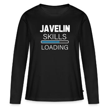 Javelin Throw Javelin Throw Javelin Throw - Women's Premium Organic Long Sleeve Shirt - black - Front - Julia (174cm)