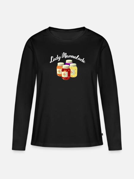 Preserve jam Lady jam preserve - Women's Premium Organic Long Sleeve Shirt - black