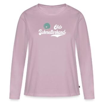 Table tennis player Table tennis sayings gift - Women's Premium Organic Long Sleeve Shirt - dusky pink - Front - Julia (174cm)