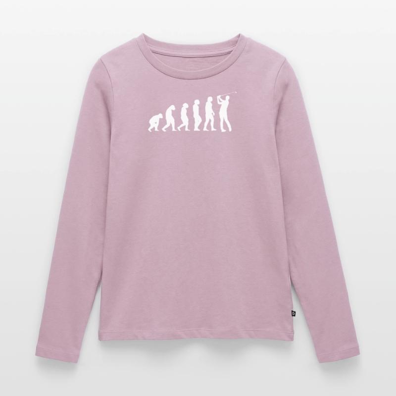 Evolution golf evolution golf player Women's Premium Organic Long Sleeve Shirt