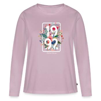 Beautiful 29 Years Old Birthday Gift for young - Women's Premium Organic Long Sleeve Shirt - dusky pink - Front - Julia (174cm)