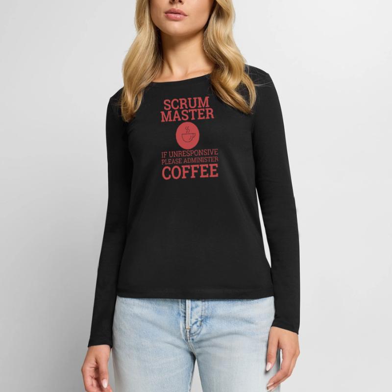 « Scrum Master » | Scrum Master T-shirt manches longues Premium bio Femme