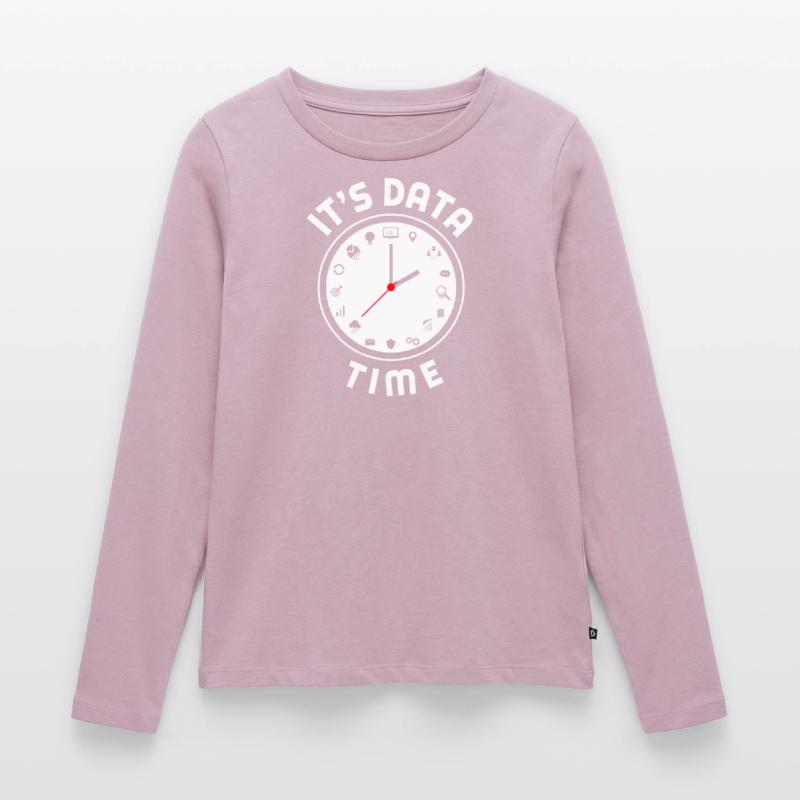 Data Engineering Data Analytics It's Data Time Women's Premium Organic Long Sleeve Shirt