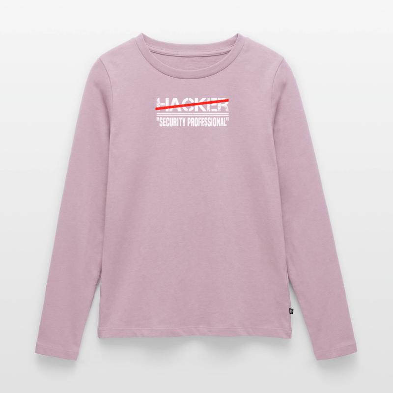 IT Cyber Security Expert Nerd Hacking Women's Premium Organic Long Sleeve Shirt