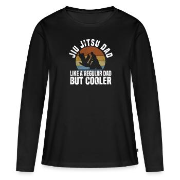 Ju Jutsu Brasilianisches Kampfkunsttraining - Frauen Premium Bio Langarmshirt - Schwarz - Vorne - Julia (174cm)