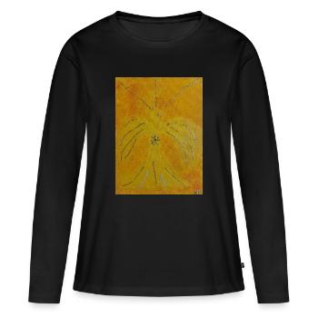 Erzengel Jophiel - Frauen Premium Bio Langarmshirt - Schwarz - Vorne - Julia (174cm)