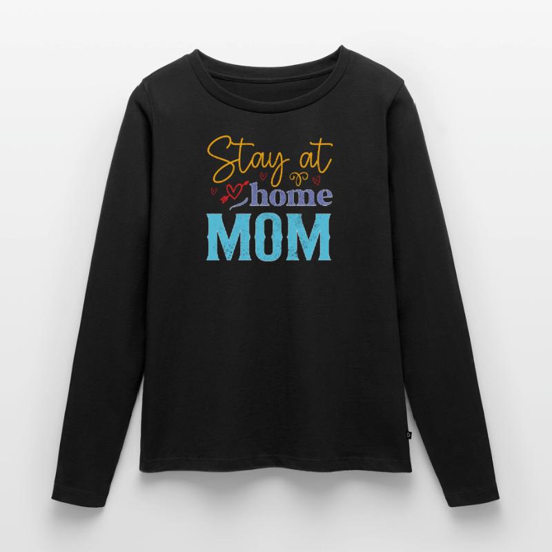 Mama Mutter Mom Muttertag - Muttertagsdesign Frauen Premium Bio Langarmshirt