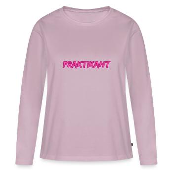 Job Intern - Women's Premium Organic Long Sleeve Shirt - dusky pink - Front - Julia (174cm)
