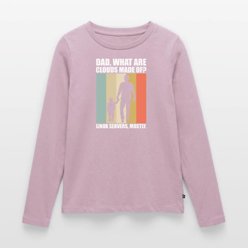 Cloud Computing Informatik Tech Frauen Premium Bio Langarmshirt