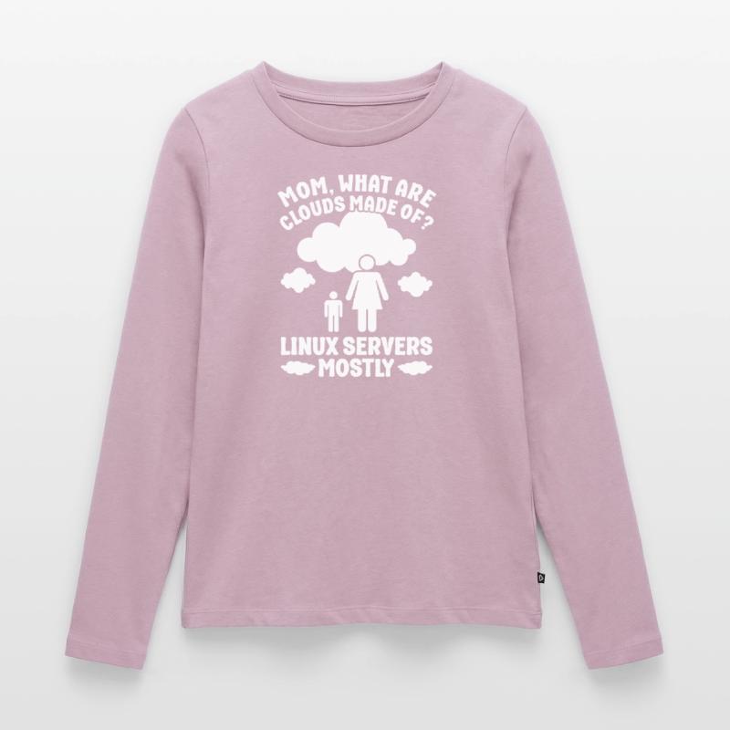 Cloud Computing Informatik Programmierung Dev Frauen Premium Bio Langarmshirt