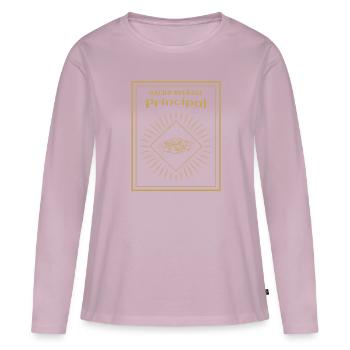Cinco De Mayo Nacho Average Principal - Frauen Premium Bio Langarmshirt - Altrosa - Vorne - Julia (174cm)