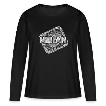 Nelian dans le rôle de Stardust - T-shirt manches longues Premium bio Femme - noir - Devant - Julia (174cm)