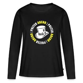 Enterrement de vie de garçon enterrement de vie de garçon - T-shirt manches longues Premium bio Femme - noir - Devant - Julia (174cm)