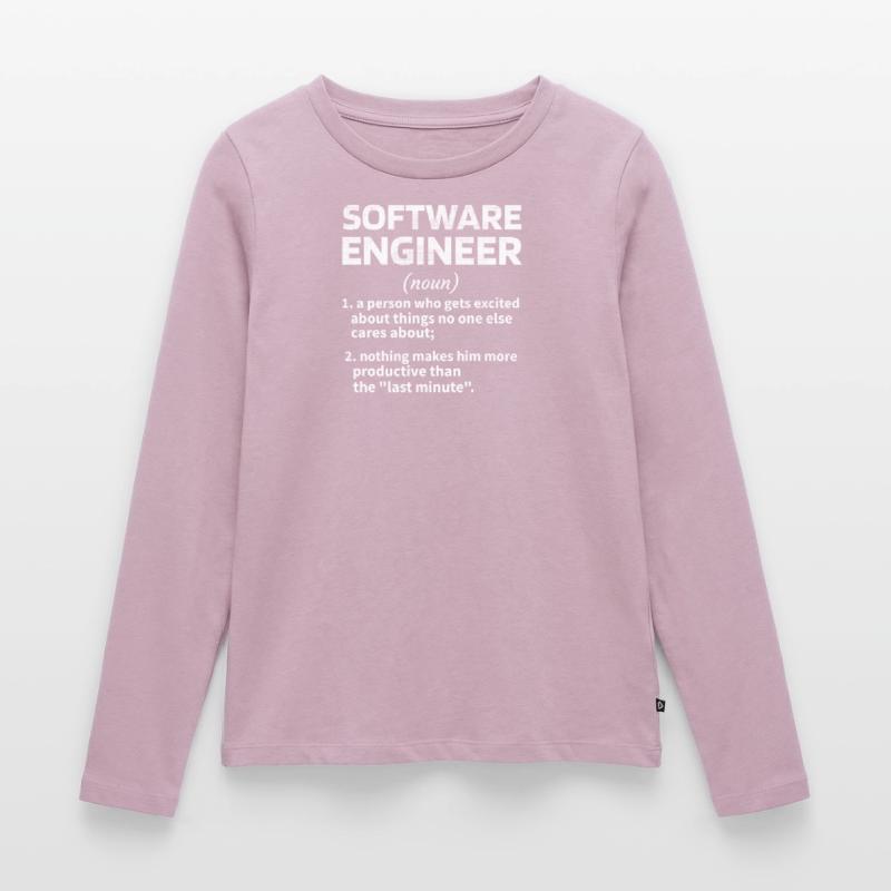 Software Engineer Software Engineer Technician Women's Premium Organic Long Sleeve Shirt