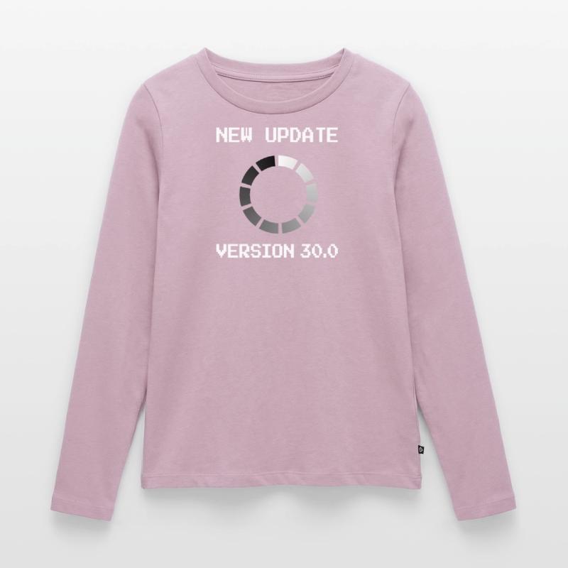 Programmer 30th Birthday informatik Gift Women's Premium Organic Long Sleeve Shirt