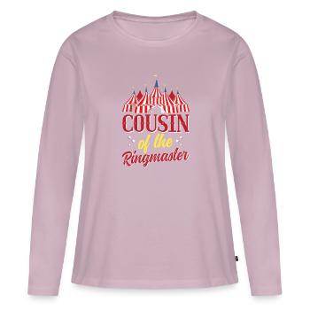 Circus Party Accessories - Carnival Staff - Women's Premium Organic Long Sleeve Shirt - dusky pink - Front - Julia (174cm)