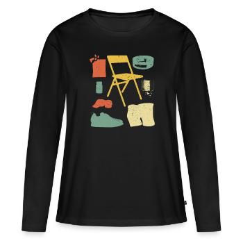 Just Powerlifting Things - Women's Premium Organic Long Sleeve Shirt - black - Front - Julia (174cm)