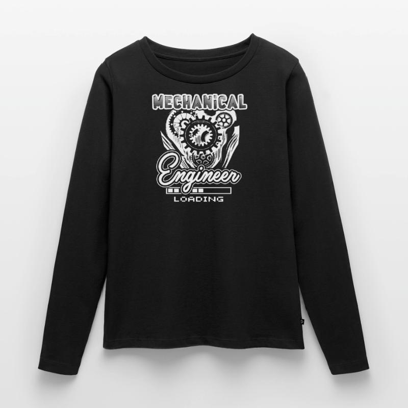 Mechanical Engineer Mechanical Engineer Loading Women's Premium Organic Long Sleeve Shirt