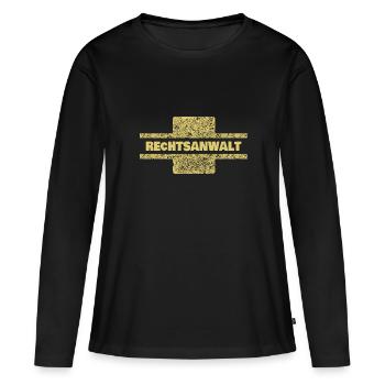 Profession Avocat - T-shirt manches longues Premium bio Femme - noir - Devant - Julia (174cm)