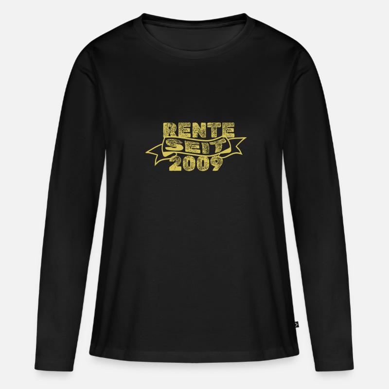 2009 2009 - Women's Premium Organic Long Sleeve Shirt - black