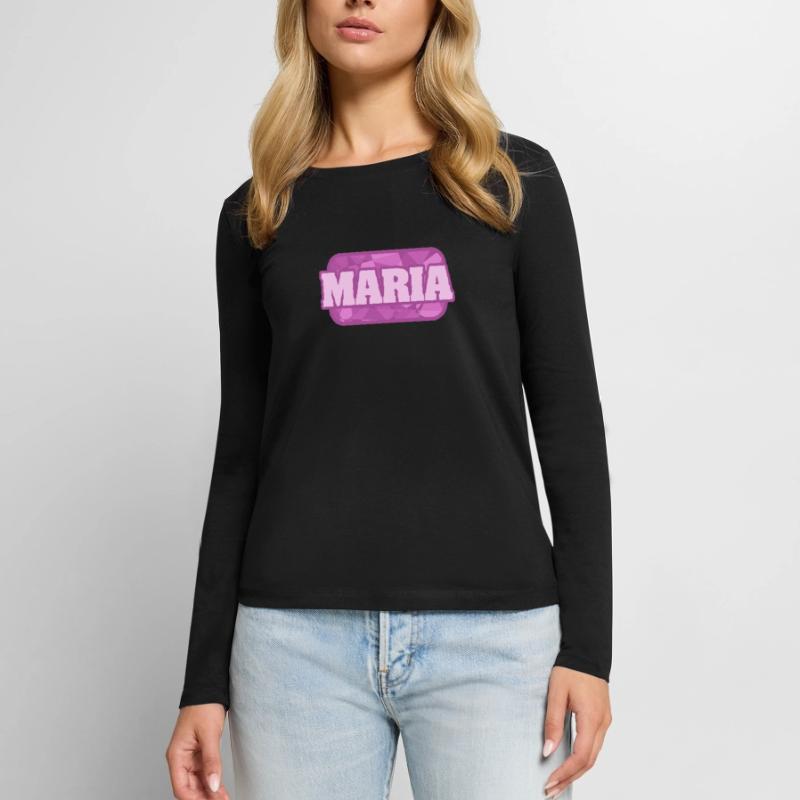 Maria Women's Premium Organic Long Sleeve Shirt