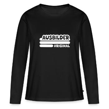 Cadeau pour l’instructeur - T-shirt manches longues Premium bio Femme - noir - Devant - Julia (174cm)