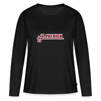 Style Patrick - Frauen Premium Bio Langarmshirt - Schwarz - Vorne - Julia (174cm)
