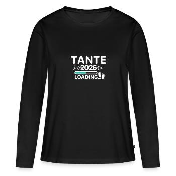 Aunt 2026 Baby Feet - Women's Premium Organic Long Sleeve Shirt - black - Front - Julia (174cm)