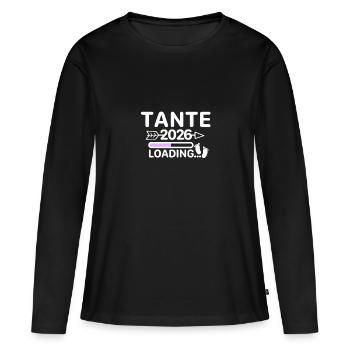 Aunt 2026 Baby Feet - Women's Premium Organic Long Sleeve Shirt - black - Front - Julia (174cm)