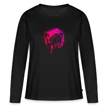 Scuba Diver Plongée Scuba Diver Diver - T-shirt manches longues Premium bio Femme - noir - Devant - Julia (174cm)