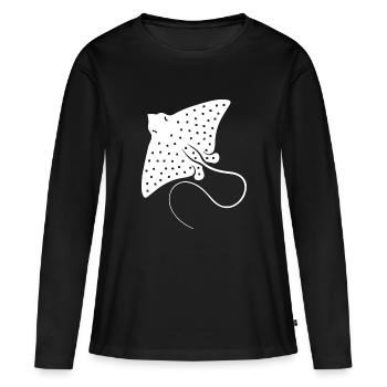 Diving Dive Dive - Women's Premium Organic Long Sleeve Shirt - black - Front - Julia (174cm)