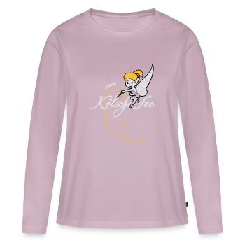 Kölsche Fee - Women's Premium Organic Long Sleeve Shirt - dusky pink - Front - Julia (174cm)