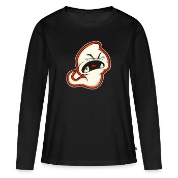 Sperma - Frauen Premium Bio Langarmshirt - Schwarz - Vorne - Julia (174cm)