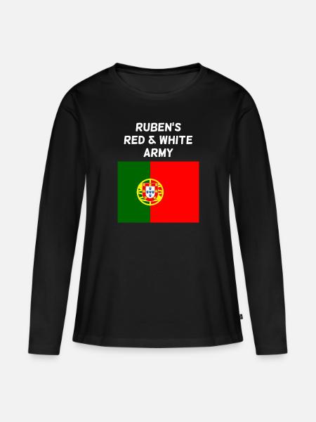 Manchester - Frauen Premium Bio Langarmshirt - Schwarz
