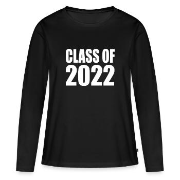 Class of 2022 - Women's Premium Organic Long Sleeve Shirt - black - Front - Julia (174cm)