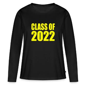 Class of 2022 - Women's Premium Organic Long Sleeve Shirt - black - Front - Julia (174cm)