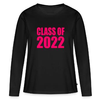 Class of 2022 - Women's Premium Organic Long Sleeve Shirt - black - Front - Julia (174cm)