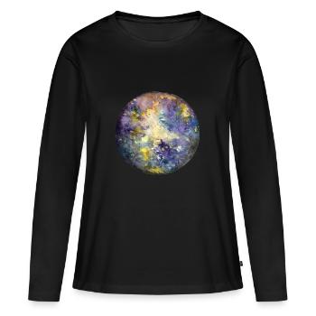 mercure - T-shirt manches longues Premium bio Femme - noir - Devant - Julia (174cm)