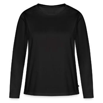 Vampir - Frauen Premium Bio Langarmshirt - Schwarz - Vorne - Julia (174cm)
