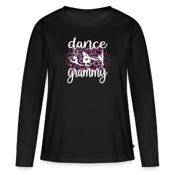 Proud Dance Grammy Grandma Par Dancer Dance Grammy - T-shirt manches longues Premium bio Femme - noir - Devant - Julia (174cm)