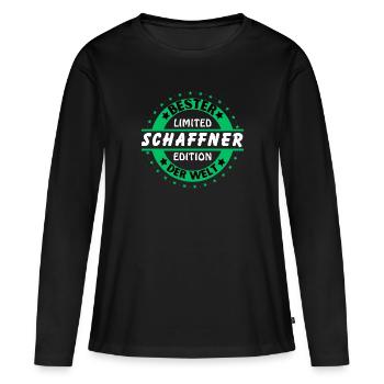 Best conductor in the world - Women's Premium Organic Long Sleeve Shirt - black - Front - Julia (174cm)