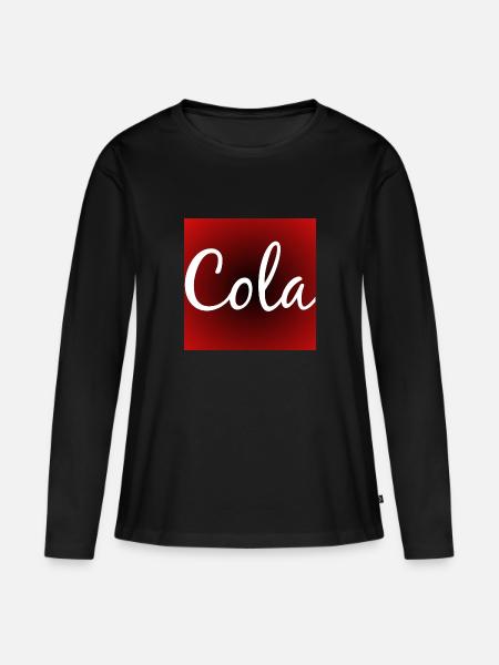 cola - Frauen Premium Bio Langarmshirt -